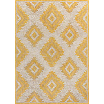 Lior Geometric Moroccan Diamond Area Rug